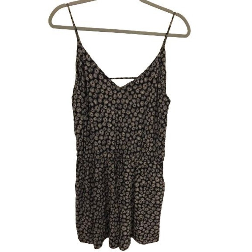 Women's Medium Romper Basic H&M Black and White